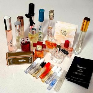 Ralph Lauren and various perfumes